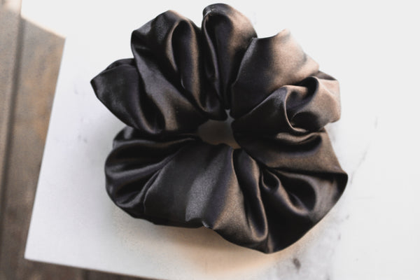 Silk stuffed scrunchie